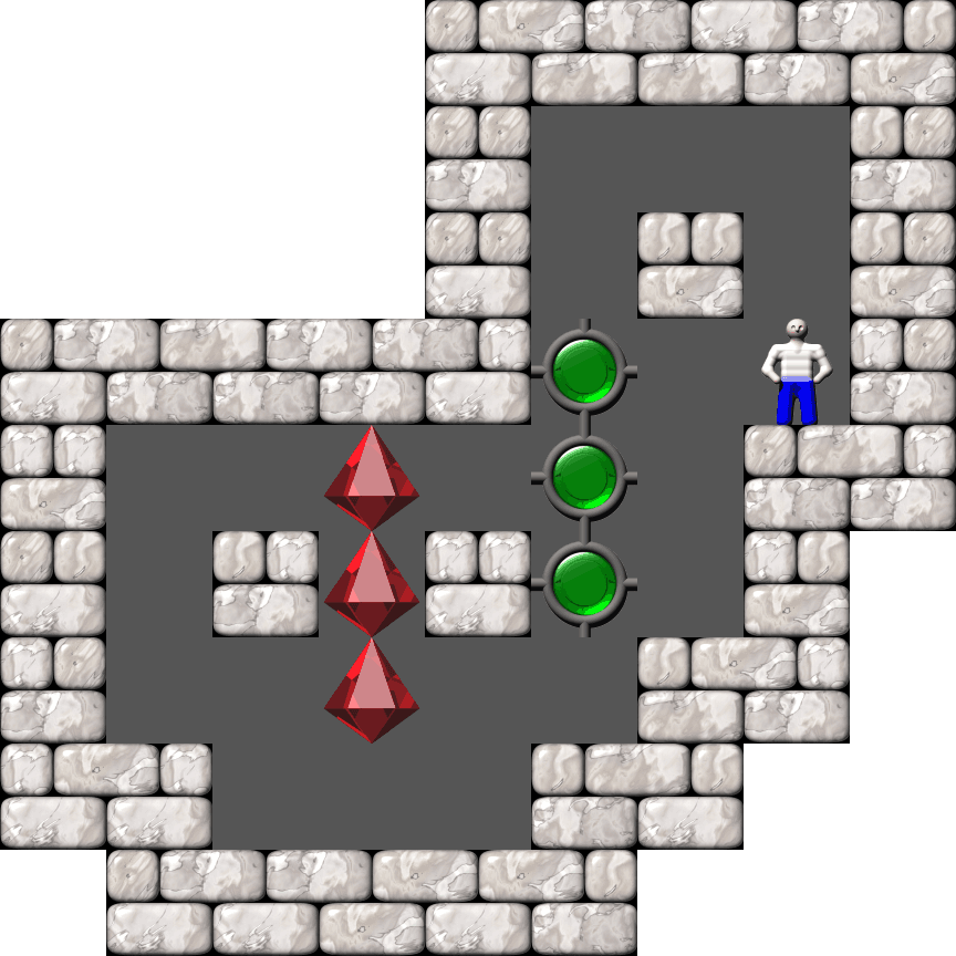 Sokoban Monry Collection level 53